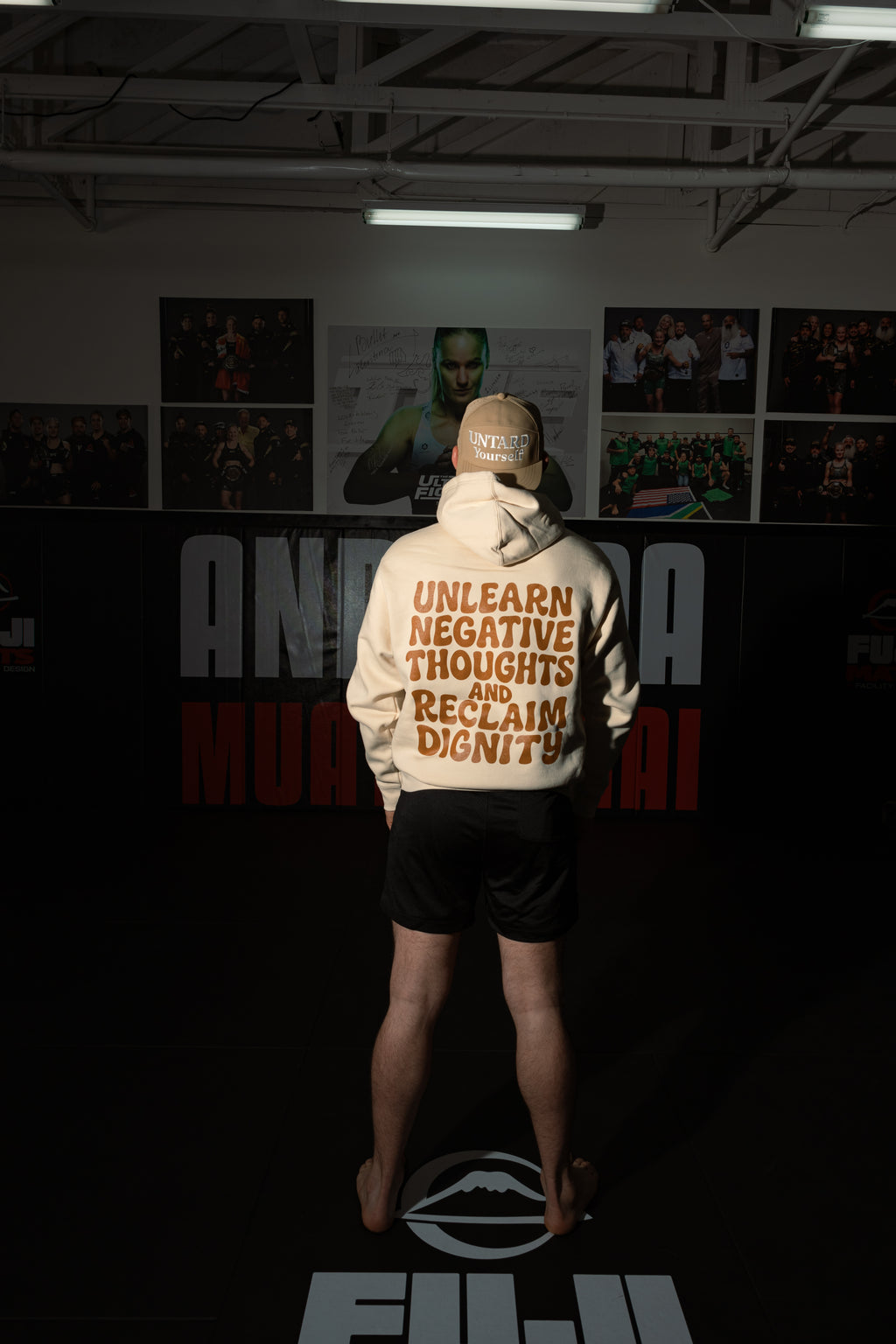 Reclaim Dignity Hoodie - Tan