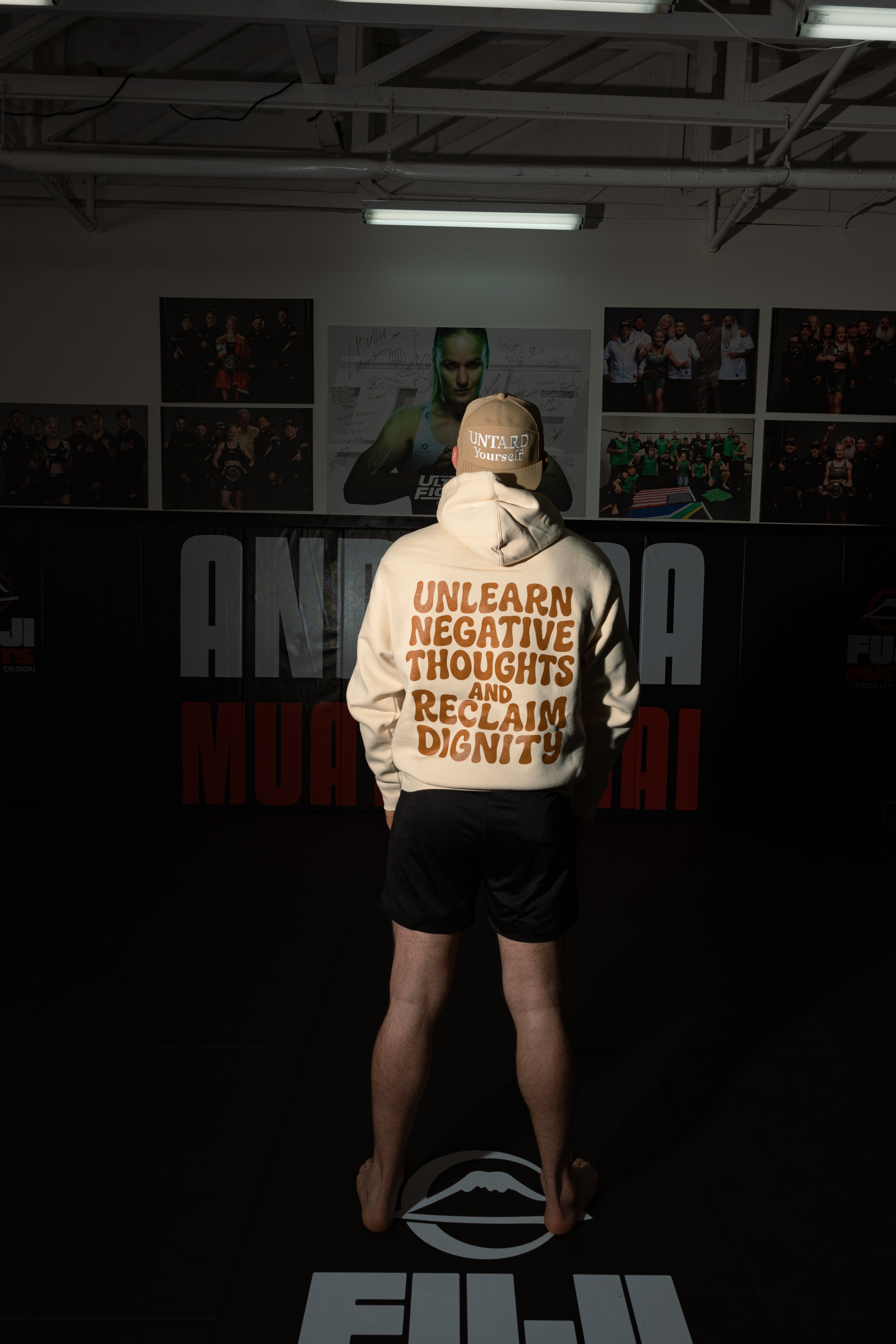 Reclaim Dignity Hoodie - Tan