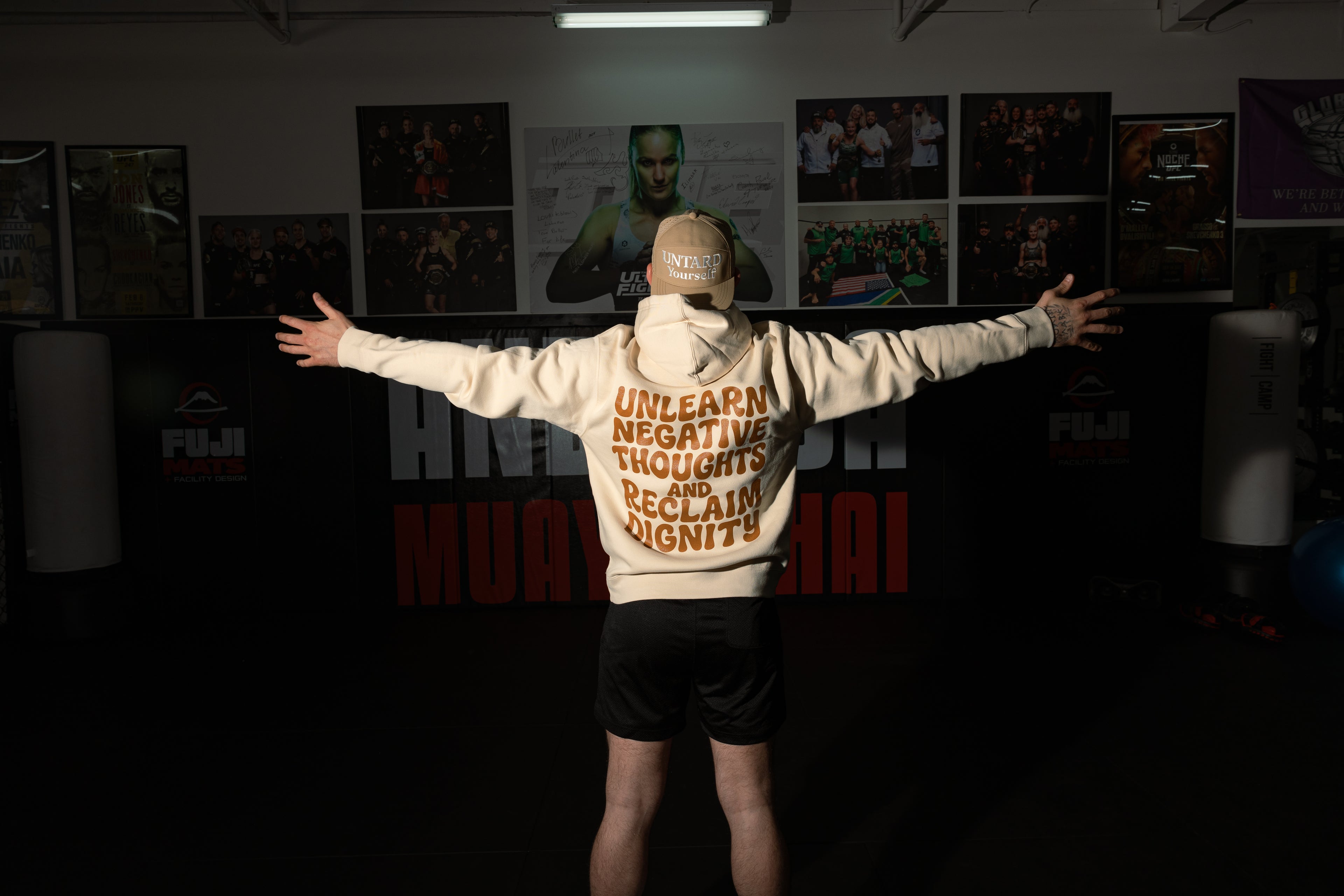 Reclaim Dignity Hoodie - Tan